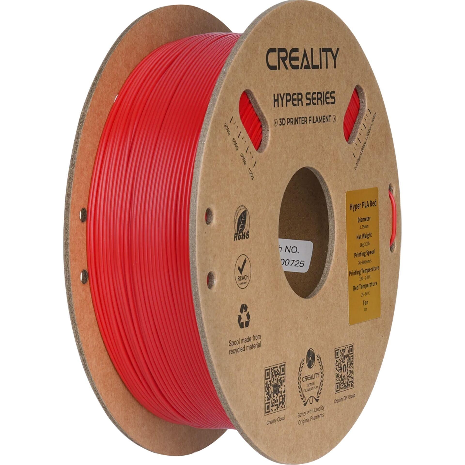 Creality 3301010342 3D printing material Polylactic acid (PLA) Red 1
