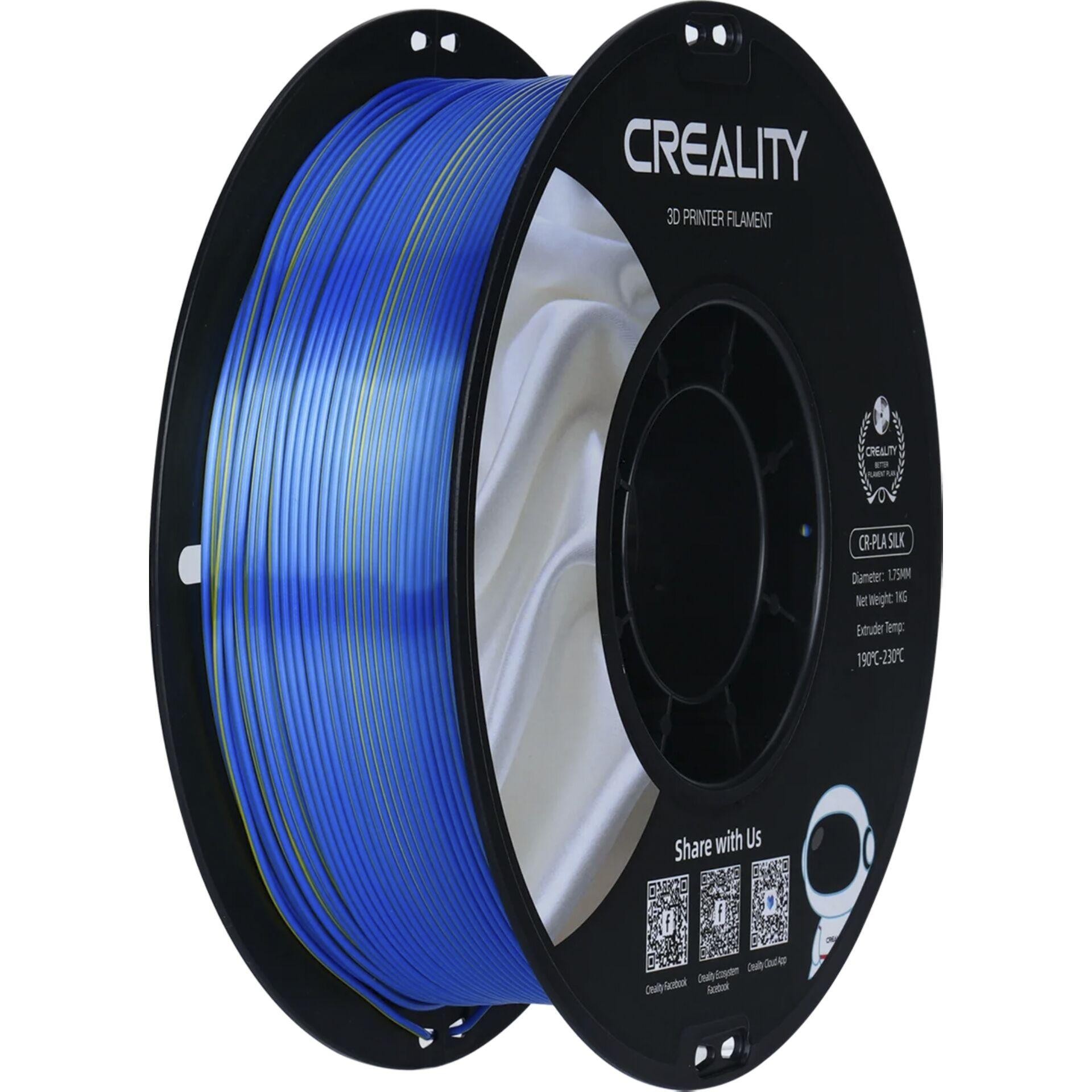 Creality 3301120006 3D printing material Silk Blue 1 kg - Creality
