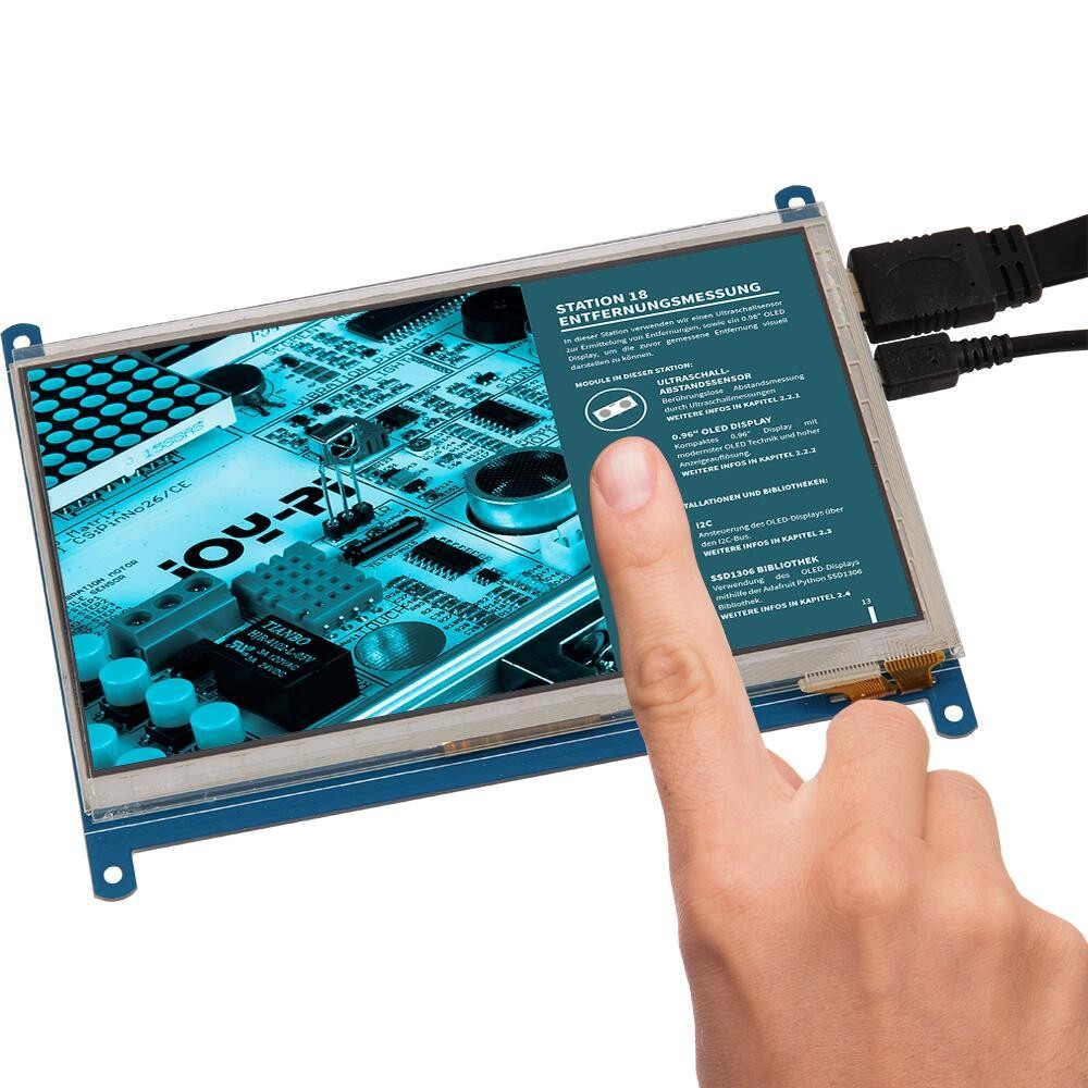 JOY-IT Touchscreen Display 17,8 cm (7") for Raspberry PI
