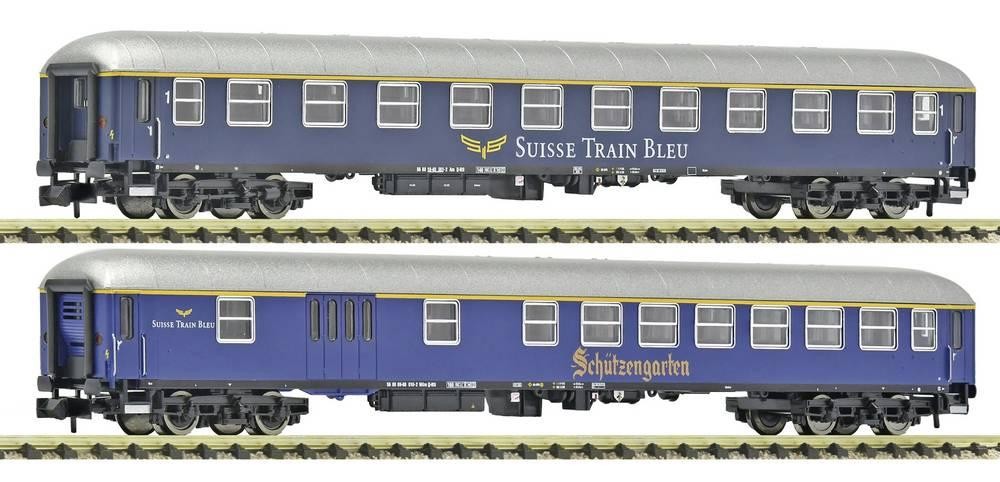 Fleischmann 6260083 N 2-tlg. Set 2: Schnellzugwagen, Suisse Train