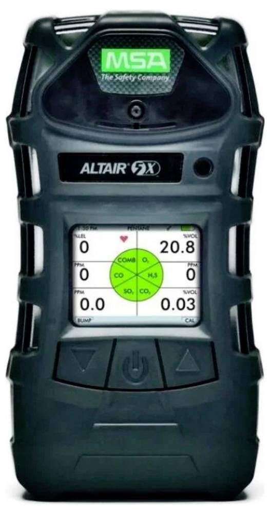 MSA Gasleck-Detektor ALTAIR 5X CO, Sauerstoff, Schwefelwasserstoff,