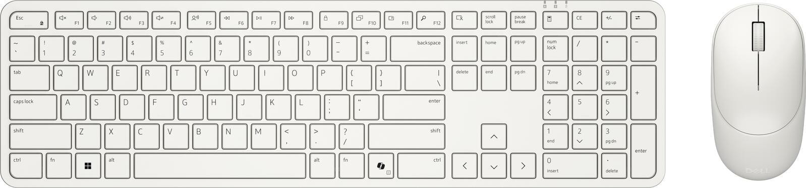 DELL Pro 5 Keyboard and Mouse KM526 DE