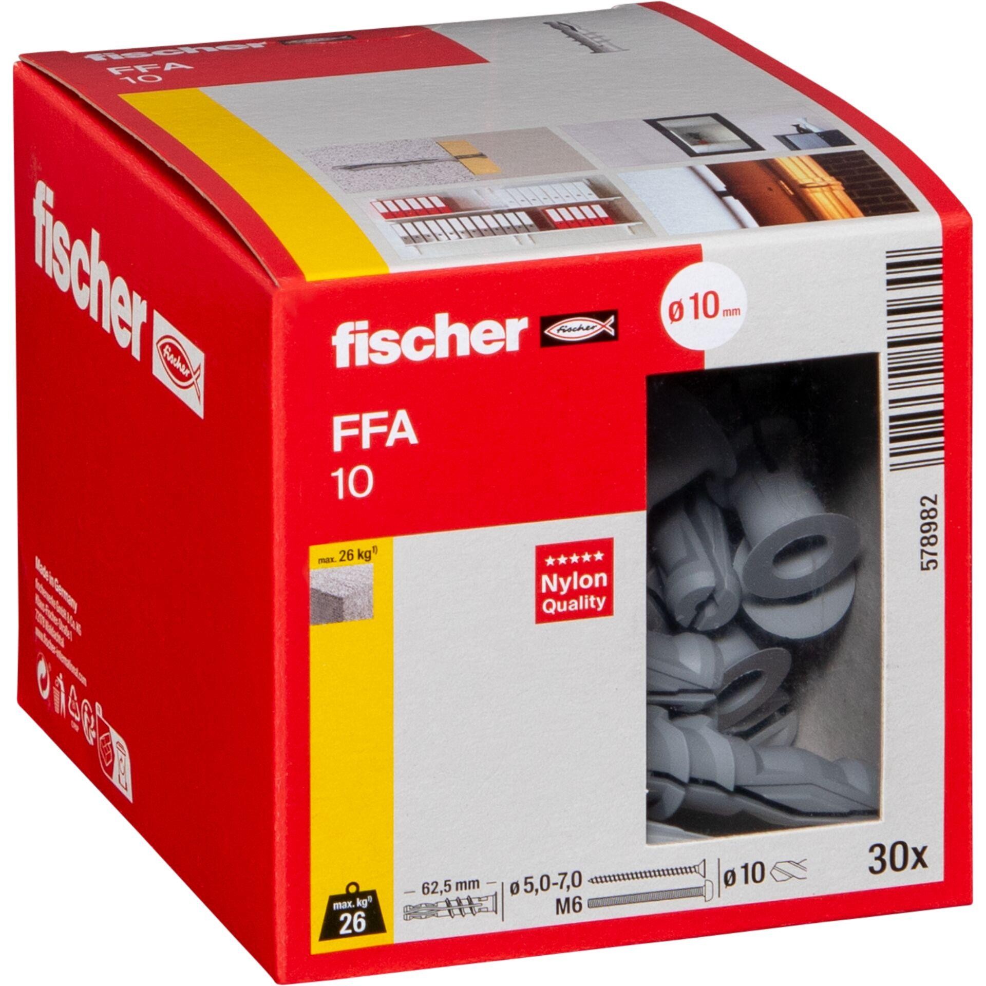 Fischer FFA 10 Porenbetondübel 30 St.