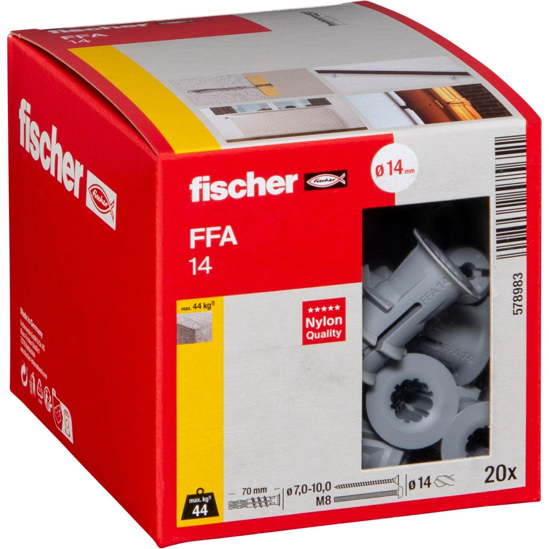 Fischer FFA 14 Porenbetondübel 20 St.