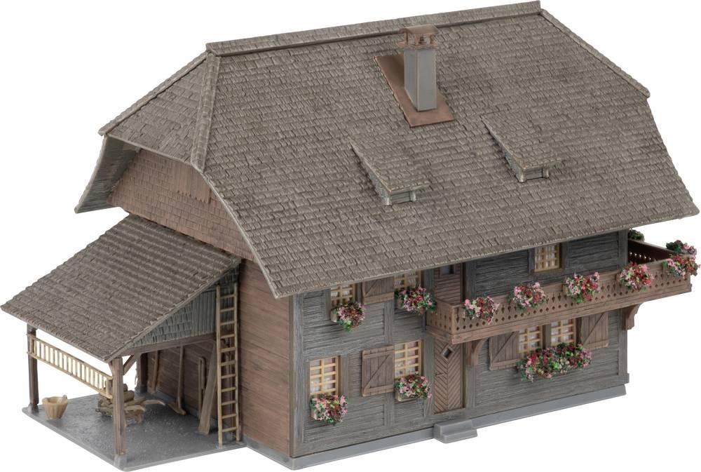 Faller 130012 H0 Jubiläumsmodell Uhrenmacherhaus with Figur