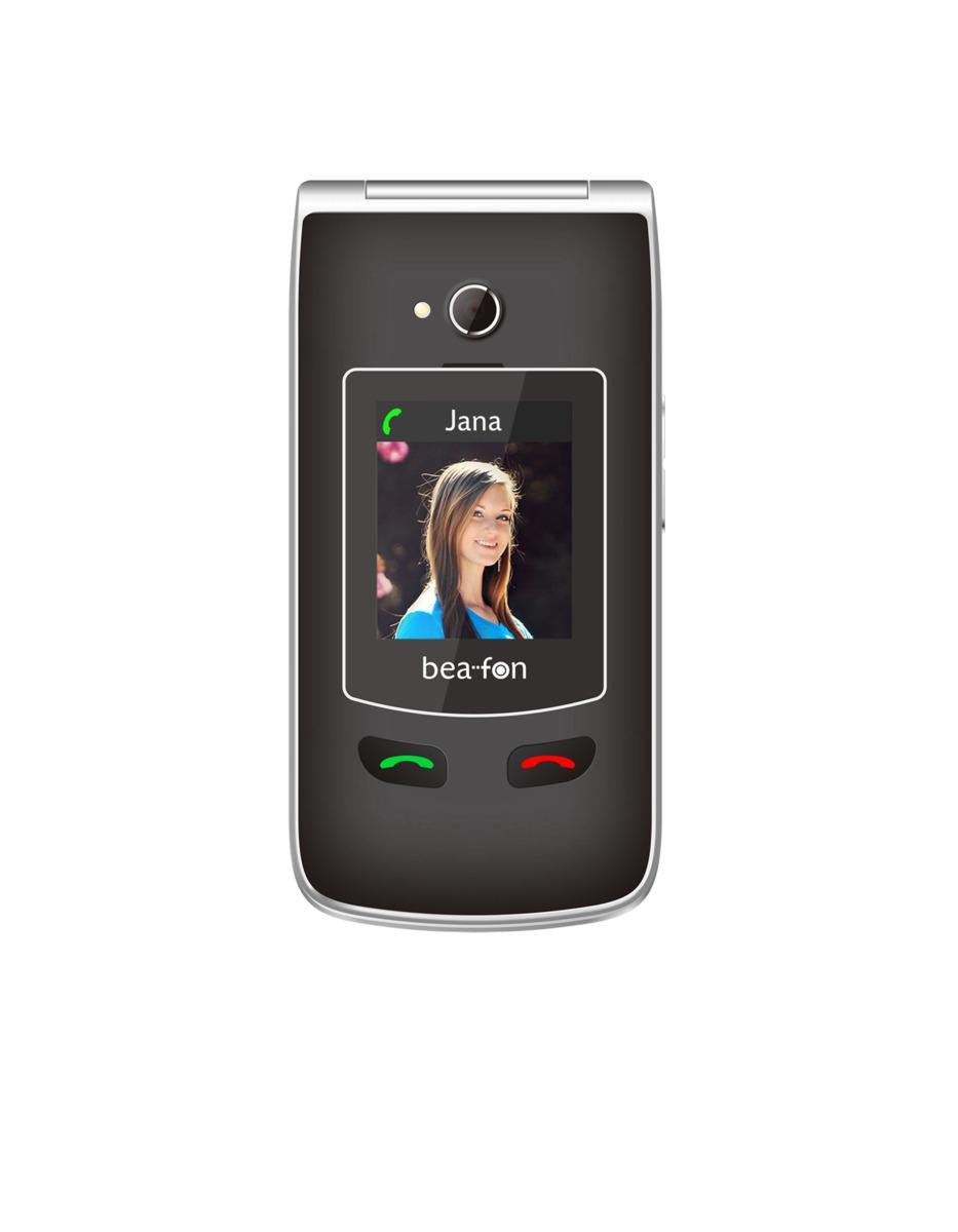 Beafon SL645plus LTE 7.11 cm (2.8") 120 g Black, Silver Camera phone -