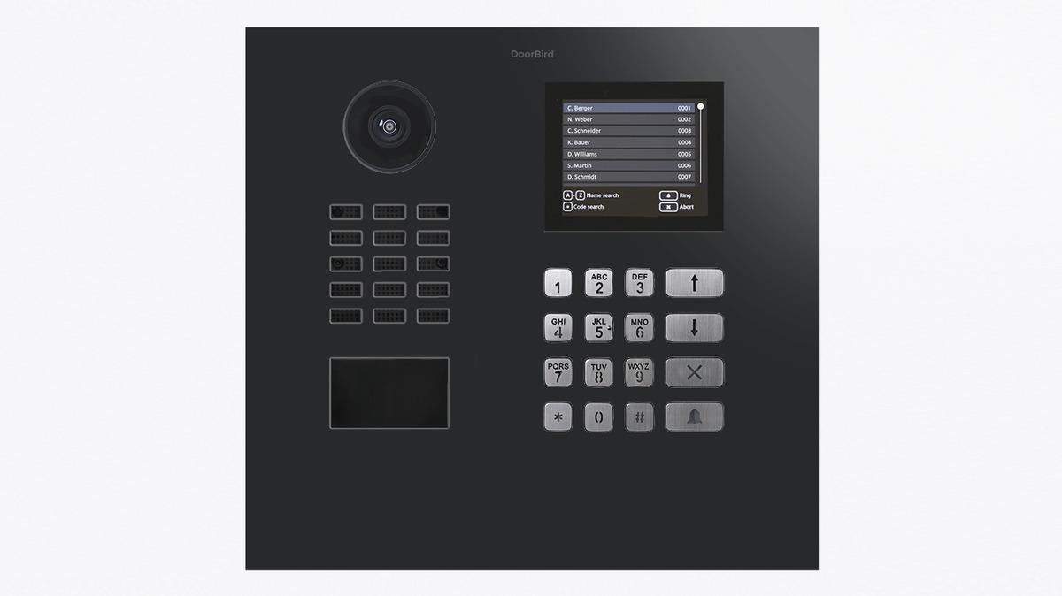 DoorBird D22DKH IP Video Türsprechanlage Polar Raven