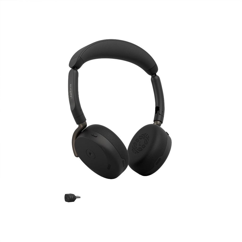 Jabra Evolve3 65 Flex MS - USB-C with Dongle - Black - Jabra Evolve3