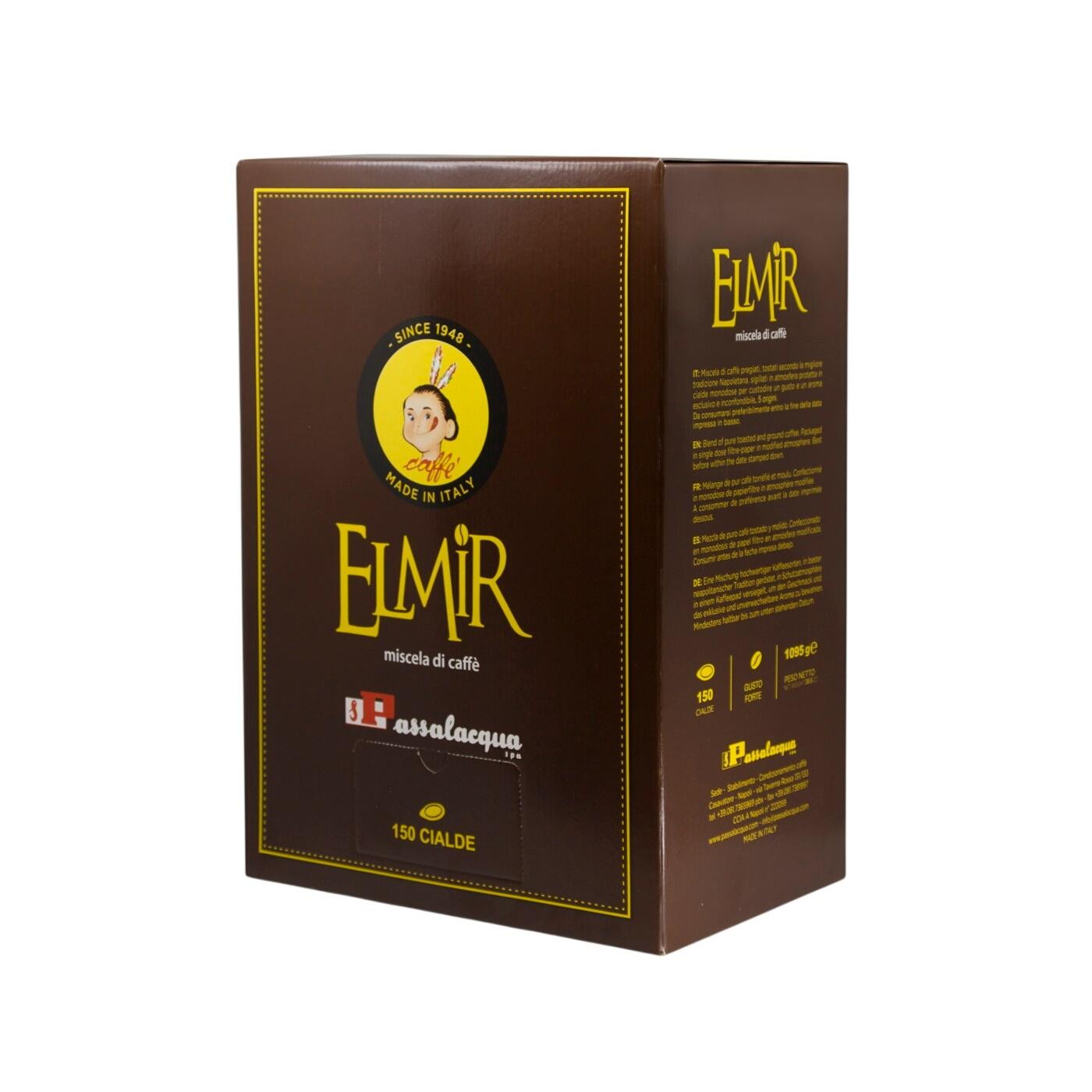 Passalacqua ELMIR 44mm ESE Pads 150 pièce a 7,3g