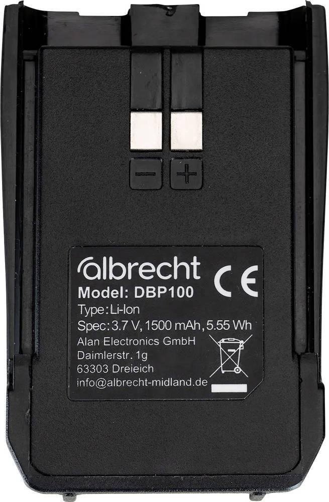 Albrecht Funkgeräte-rechargeable battery 1500 mAh