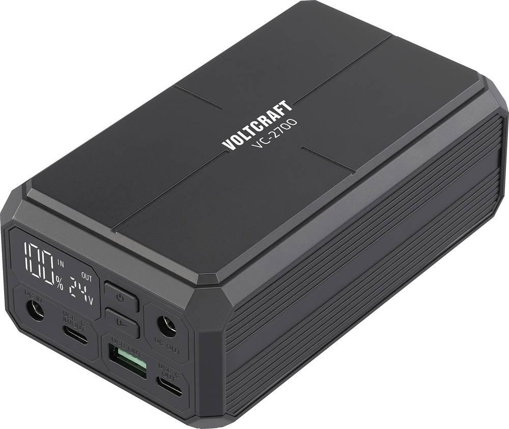 VOLTCRAFT VC-2700 Powerbank 27000 mAh USB PD 3.0, USB PD 2.0, PPS,