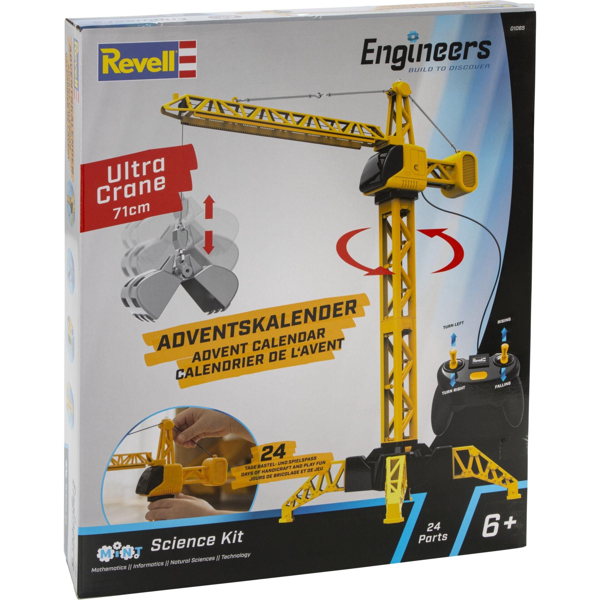 Revell Adventskalender Revell Engineers Mega Crane