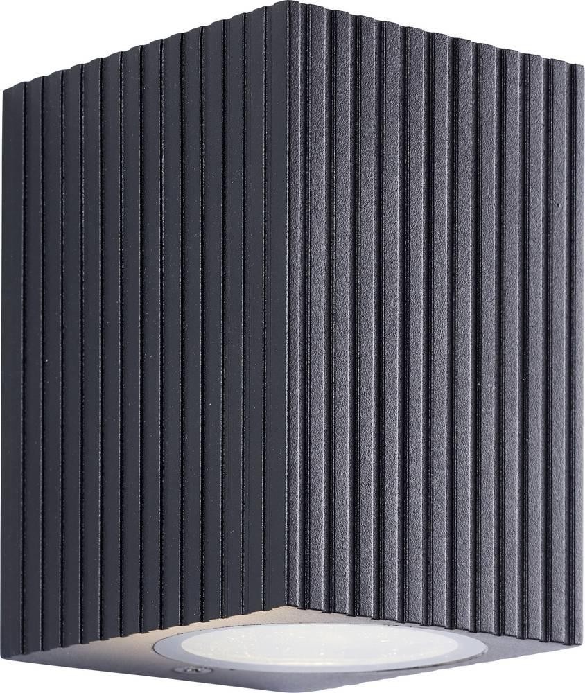 Brilliant Außenwandleuchte 40915/06 LED-Außenwandleuchte LED GU10