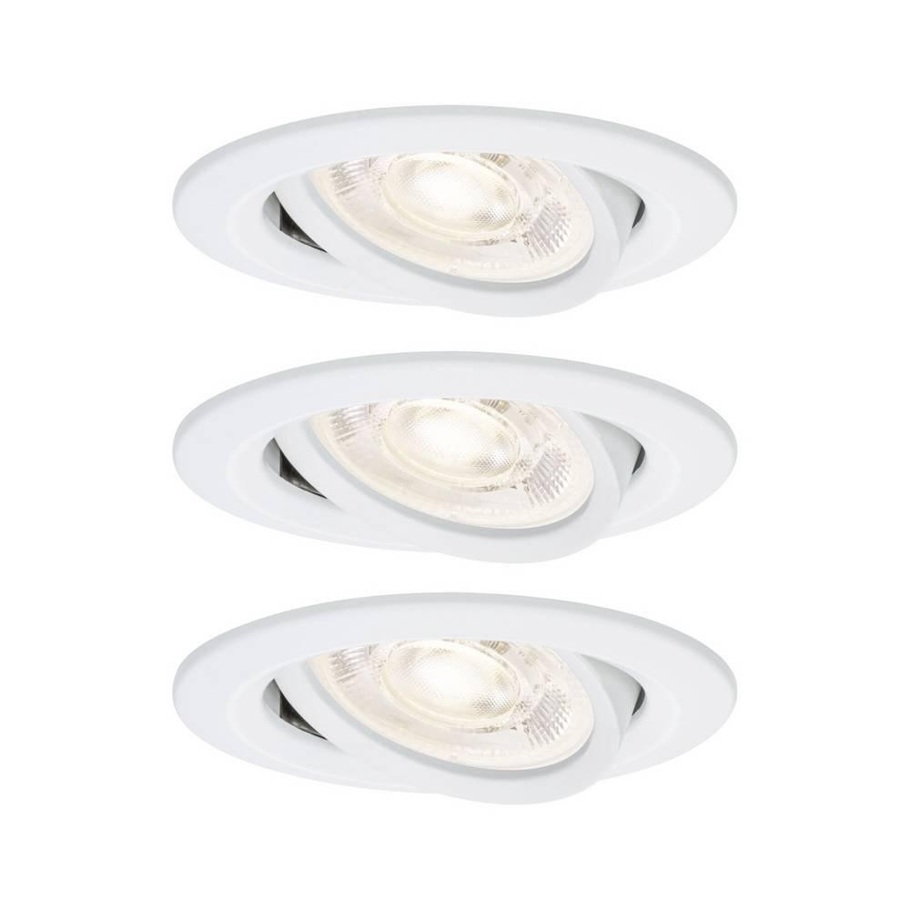 Paulmann 92271 Nova LED-Einbauleuchte GU10 4.9W Weiß (matt)
