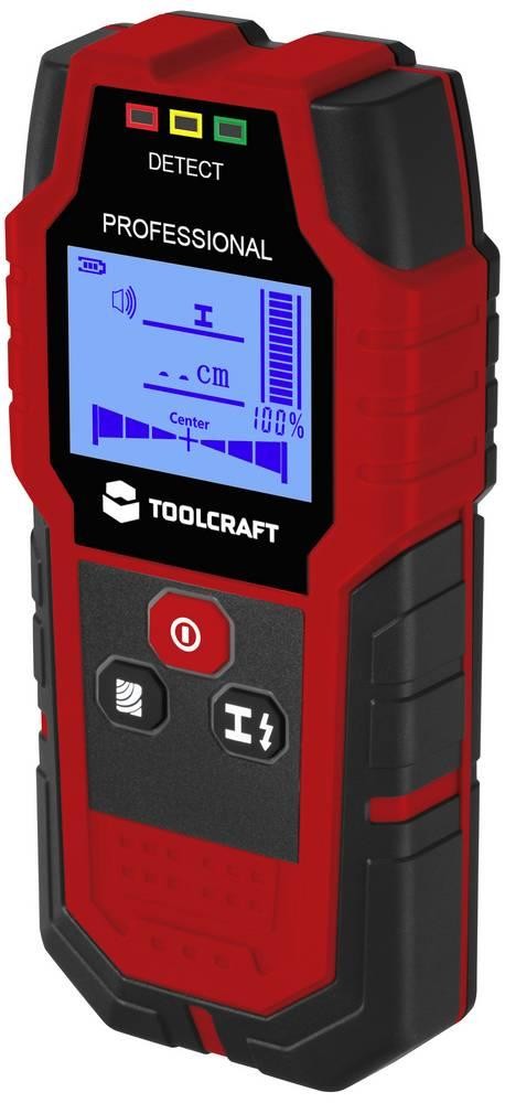TOOLCRAFT Ortungsgerät TO-9627699 Ortungstiefe (max.) 12m for Holz,