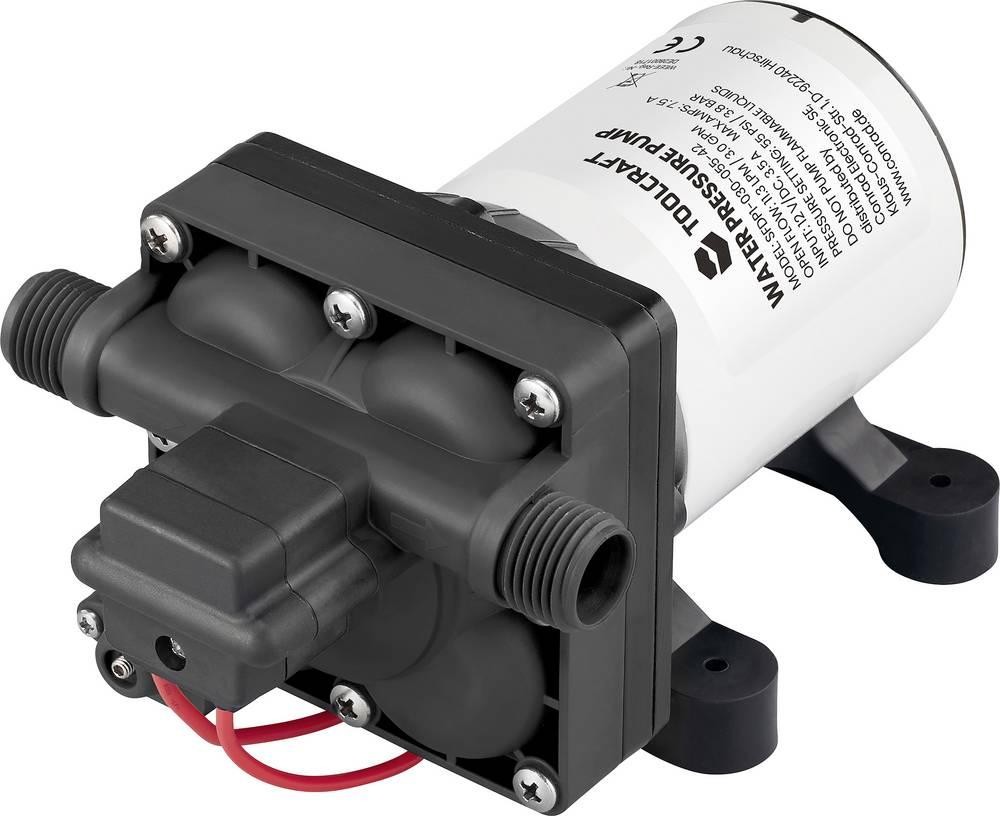 TOOLCRAFT TO-10362525 Niedervolt-Druckwasserpumpe 678 l/h 12 V/DC
