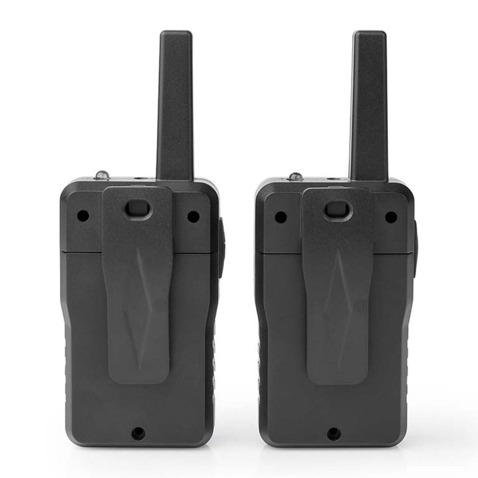 Alecto Walkie Talkie pack of 2 Set 10 km Reichweite, black