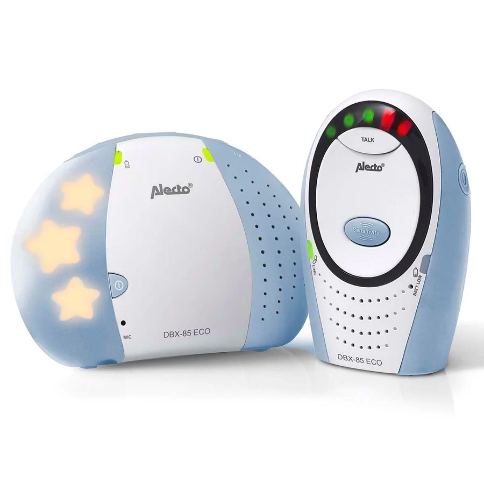 Alecto DECT Babyphone con Full ECO-Modus senza telecamera blu