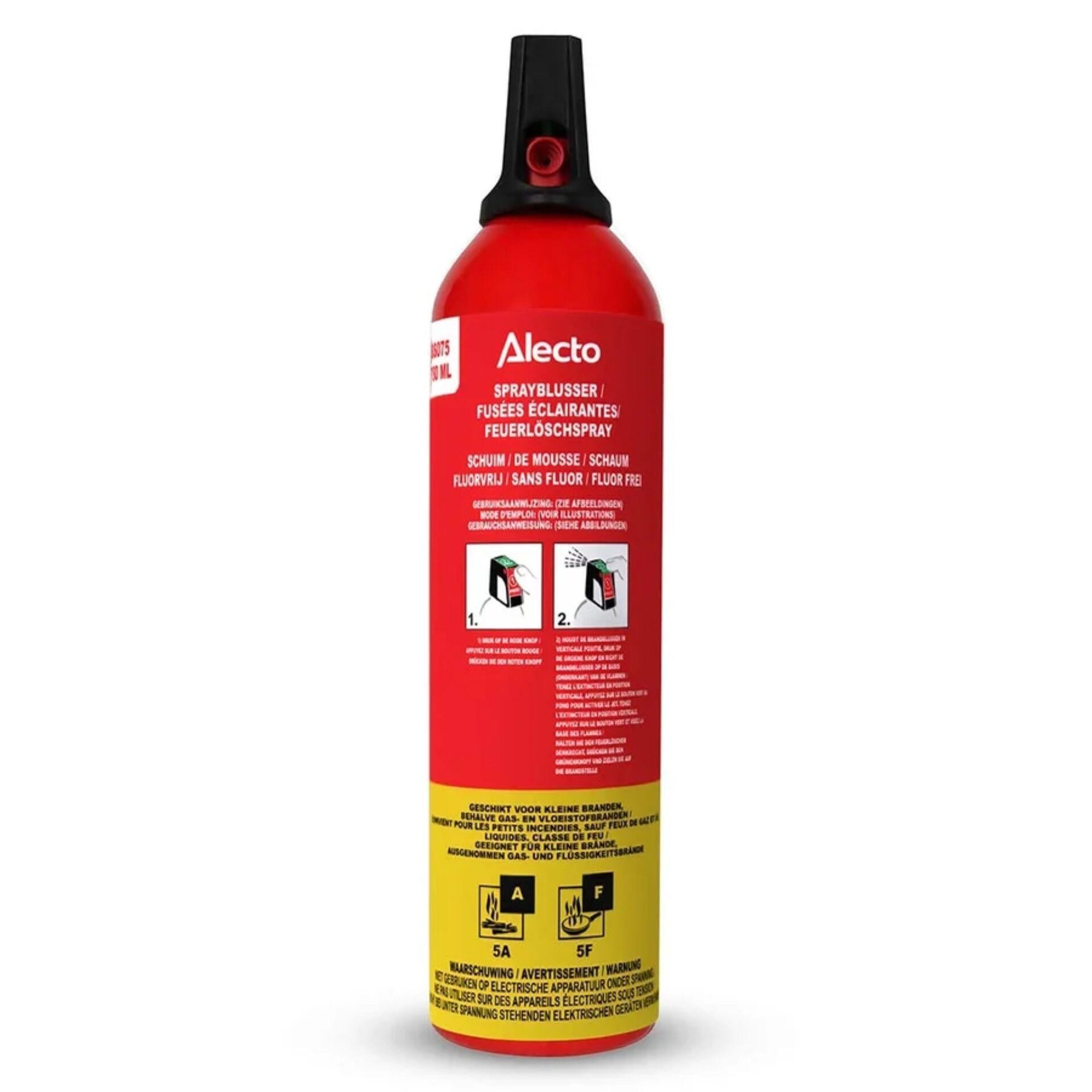 Alecto BS075 Feuerlöscher Spray 750 ml PFAS-frei