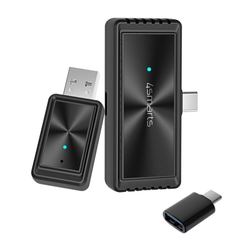 4smarts Wireless CarPlay Screen Mirroring Adapter, black