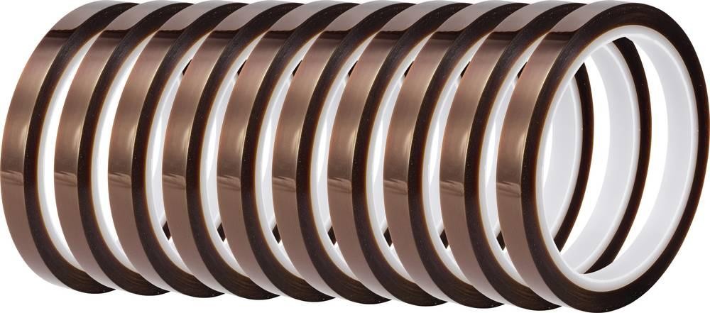 TRU COMPONENTS ESD-Klebeband 10 St. Bernstein (L x B) 33m x 10mm