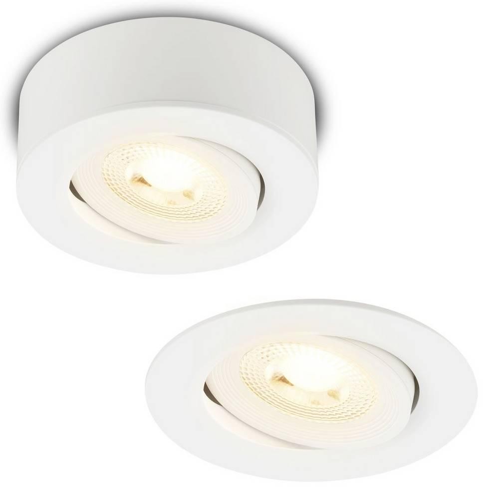 Briloner 7991016 Einbauleuchte LED EEK: F (A - G) Warmweiß Weiß