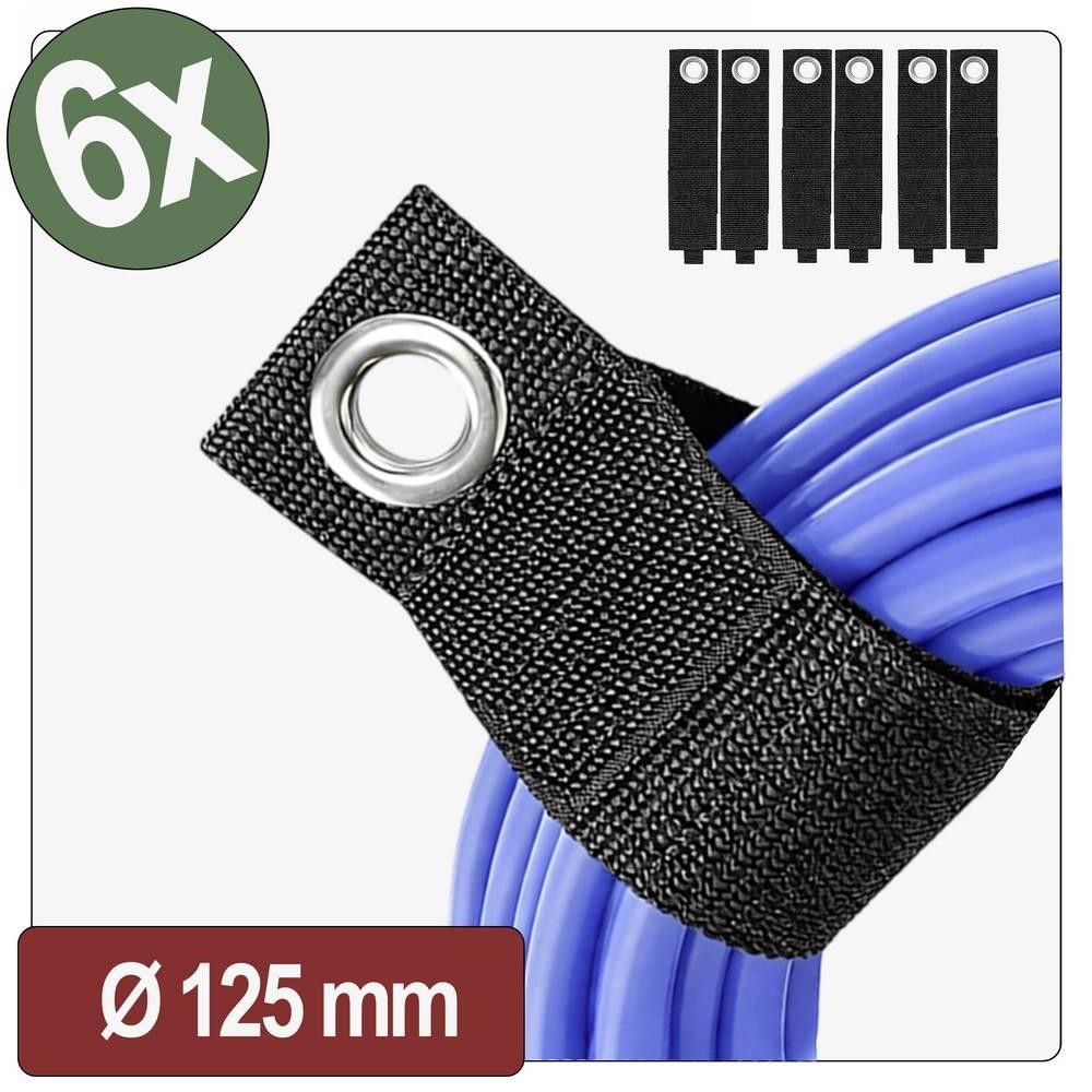Quadrios 26CA804 Klett-Gurt (L x B) 420mm x 50mm black 6St.