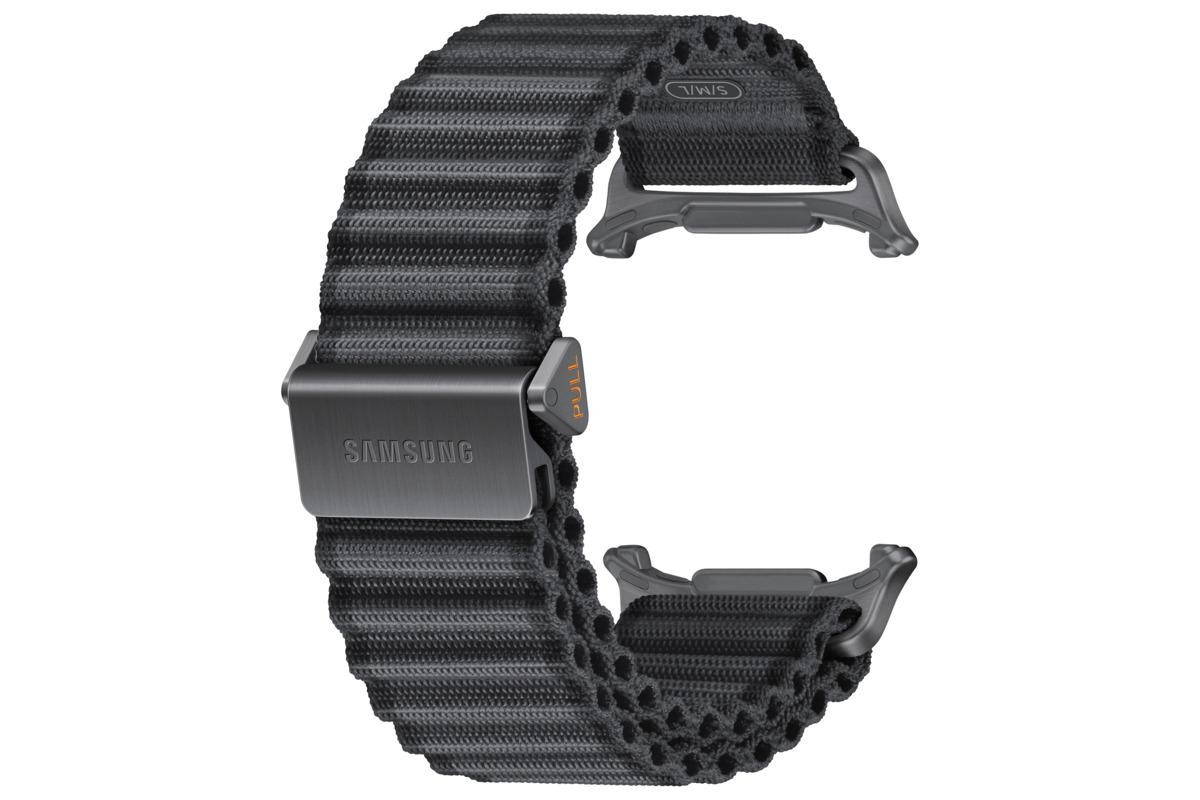 Samsung Trail Band (S/M/L) for Galaxy Watch Ultra2 Black Fabric -
