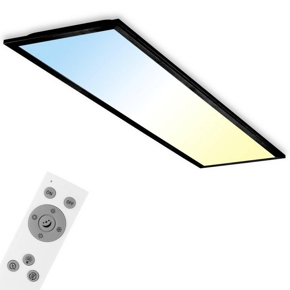 Briloner Piatto 7167015 LED-Panel 24W Warmweiß, Kaltweiß Schwarz