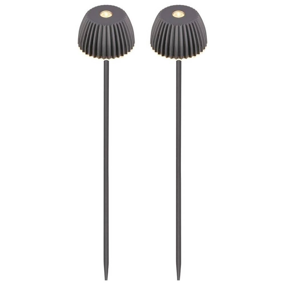 Briloner 7678025 Riffle Nano Gartenleuchte LED LED 1.5W anthracite