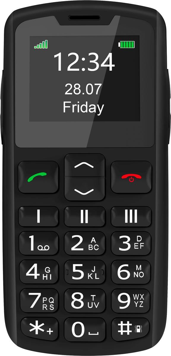 Beafon SL230 LTE 4.57 cm (1.8") 90 g Black Feature phone - Beafon