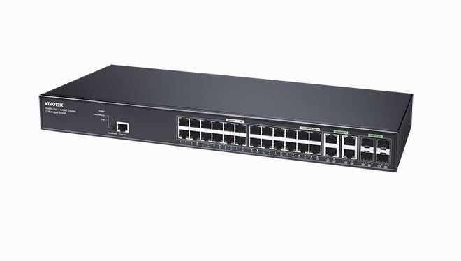 VIVOTEK AW-GEV-288A-370 network switch Managed Gigabit Ethernet (10/