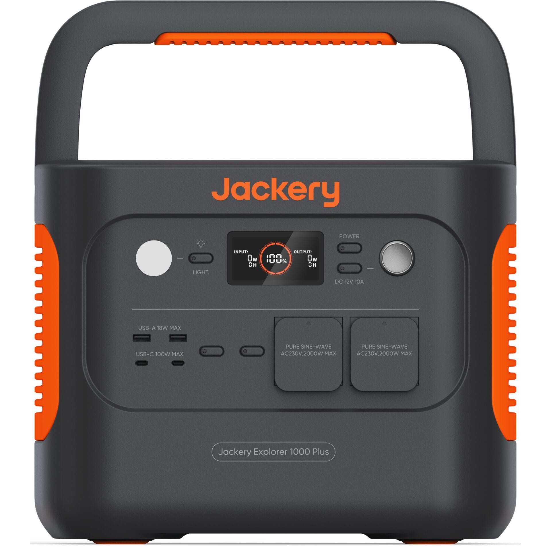 Jackery Explorer 1000 Plus Lithium Power Station 1264Wh