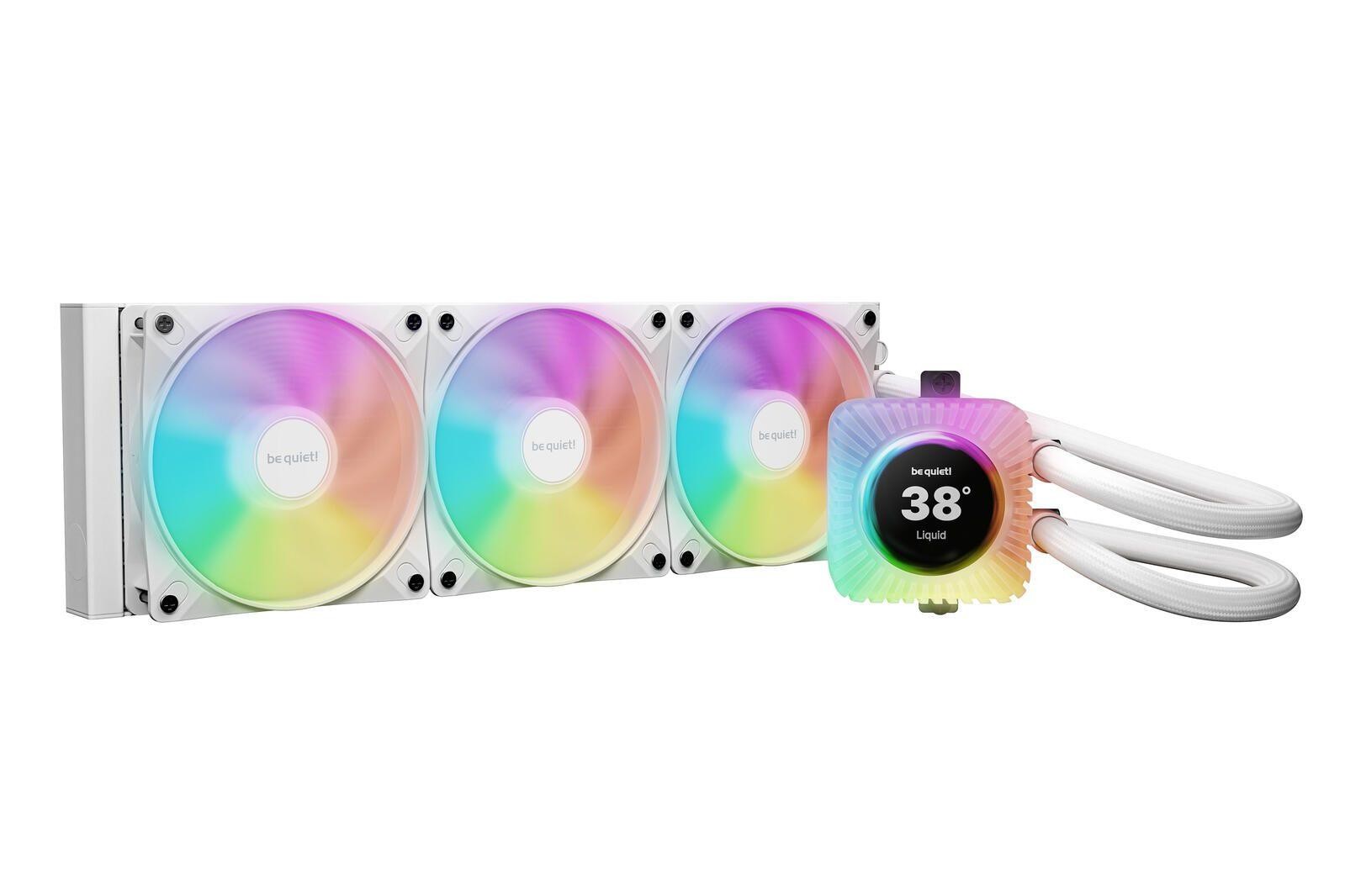 be quiet! Light Loop IO LCD 360 mm White - be quiet! Light Loop IO
