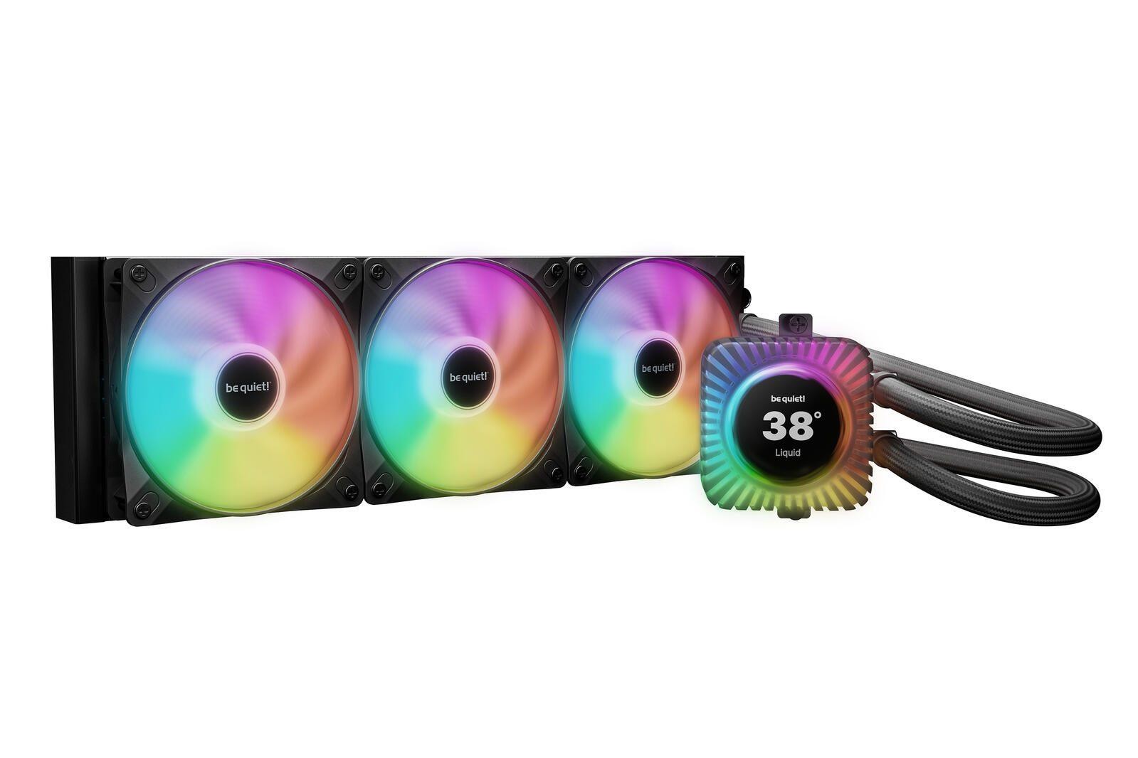 be quiet! Light Loop IO LCD 360 mm Black - be quiet! Light Loop IO