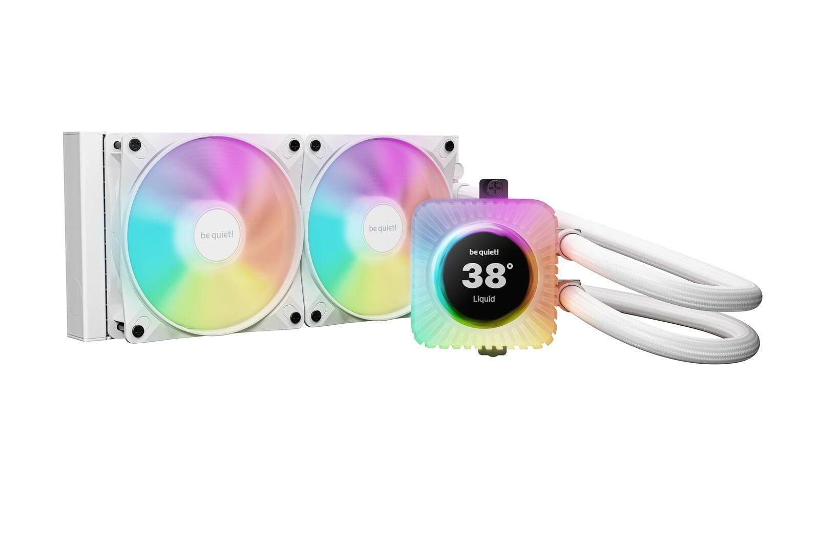be quiet! Light Loop IO LCD 240 mm White - be quiet! Light Loop IO