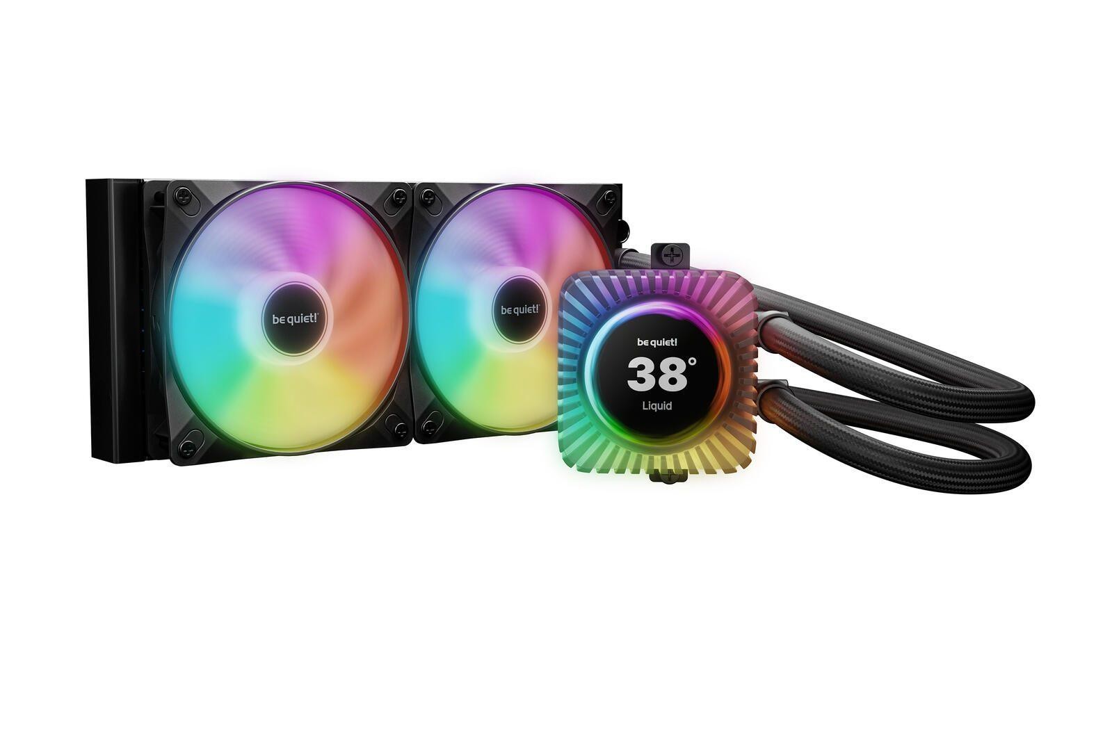be quiet! Light Loop IO LCD 240 mm Black - be quiet! Light Loop IO