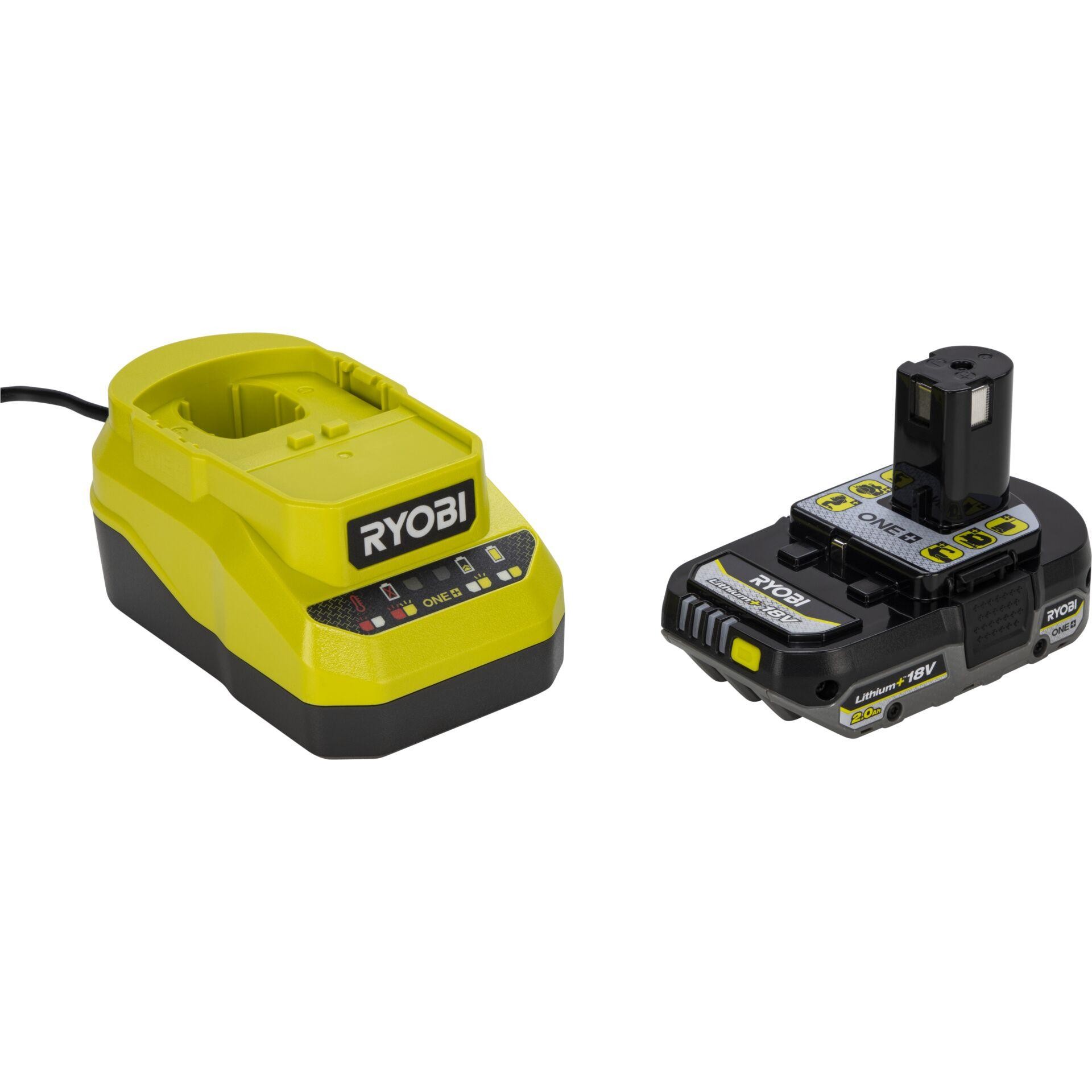 Ryobi ONE+ RC18120A-120C 2,0Ah Akku-Starter-Set
