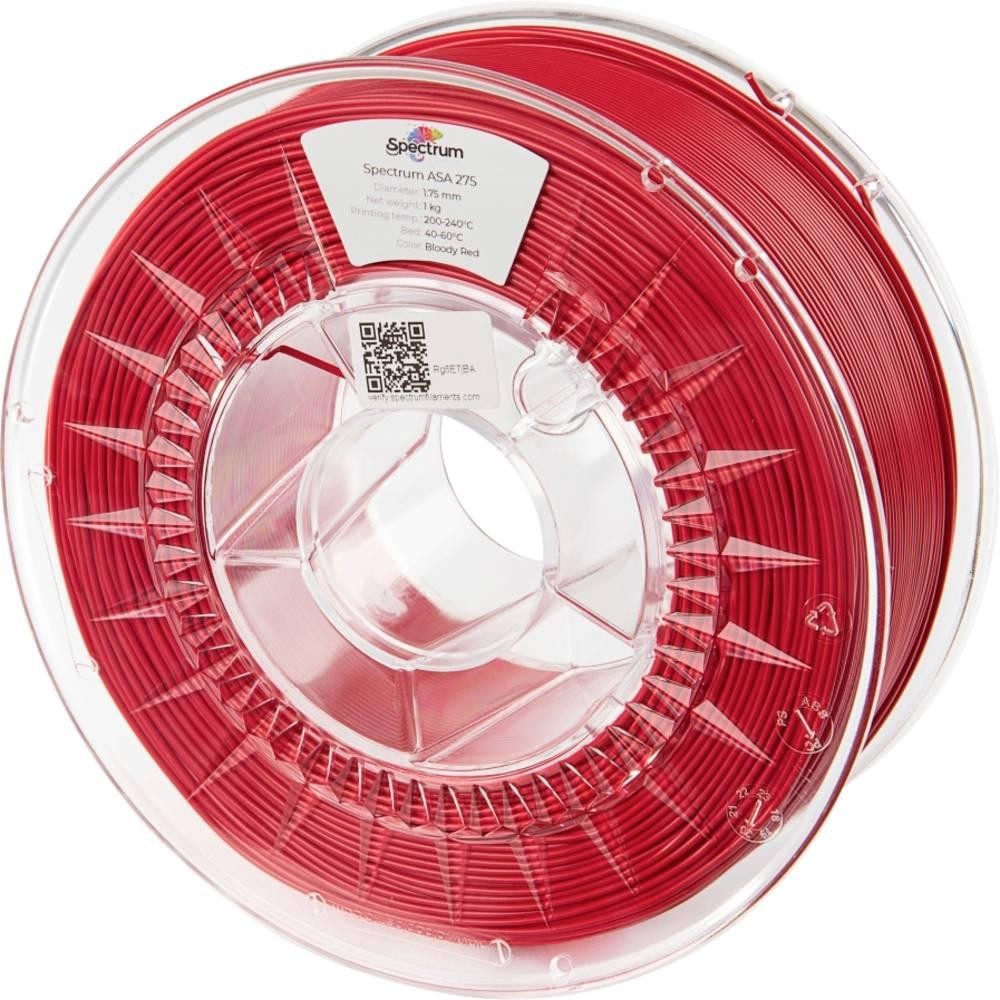 Spectrum Filaments 80300 ASA 275 BLOODY RED Filament ASA UV-bestä