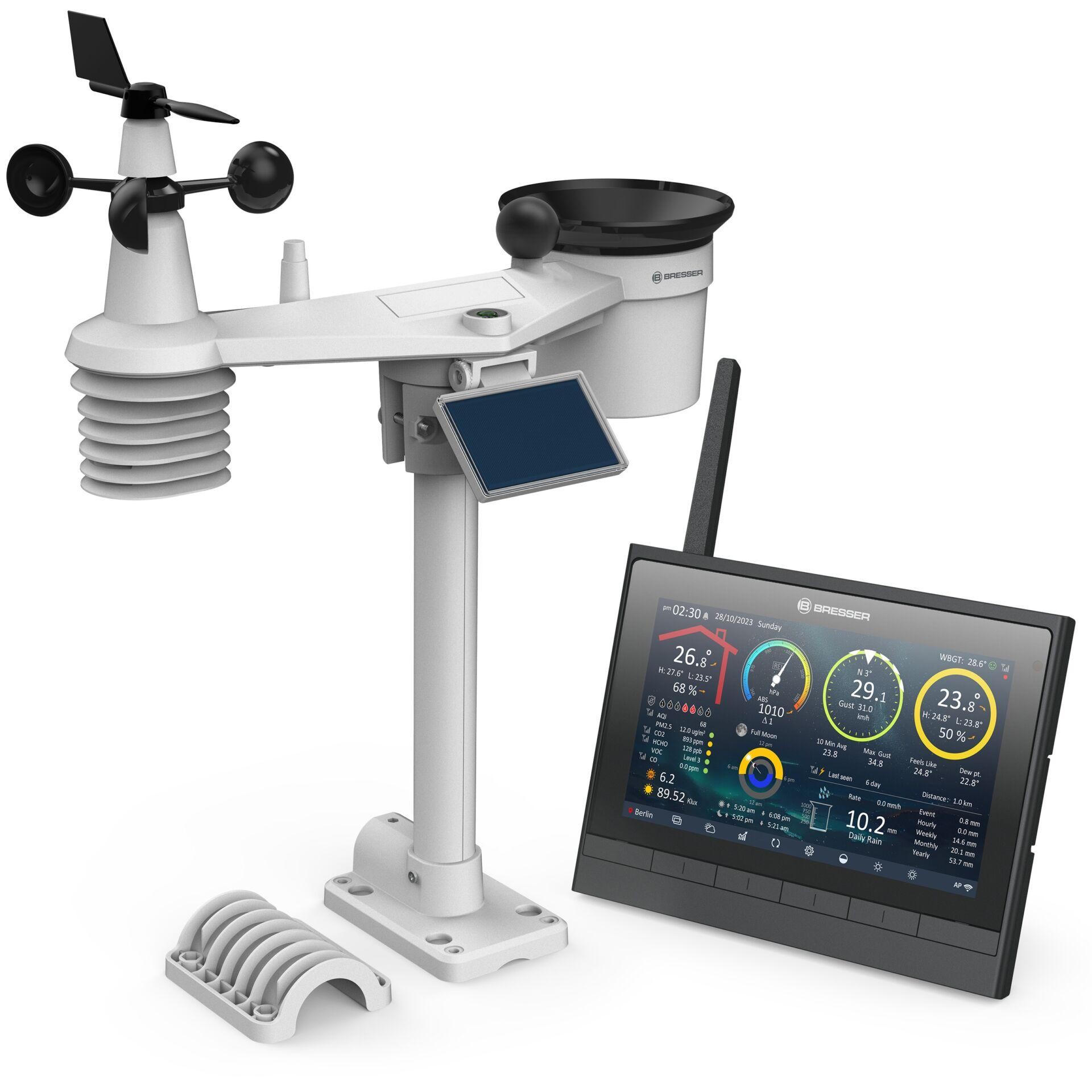 Bresser Wetter Center 9-in-1 MeteoChamp HD WiFi