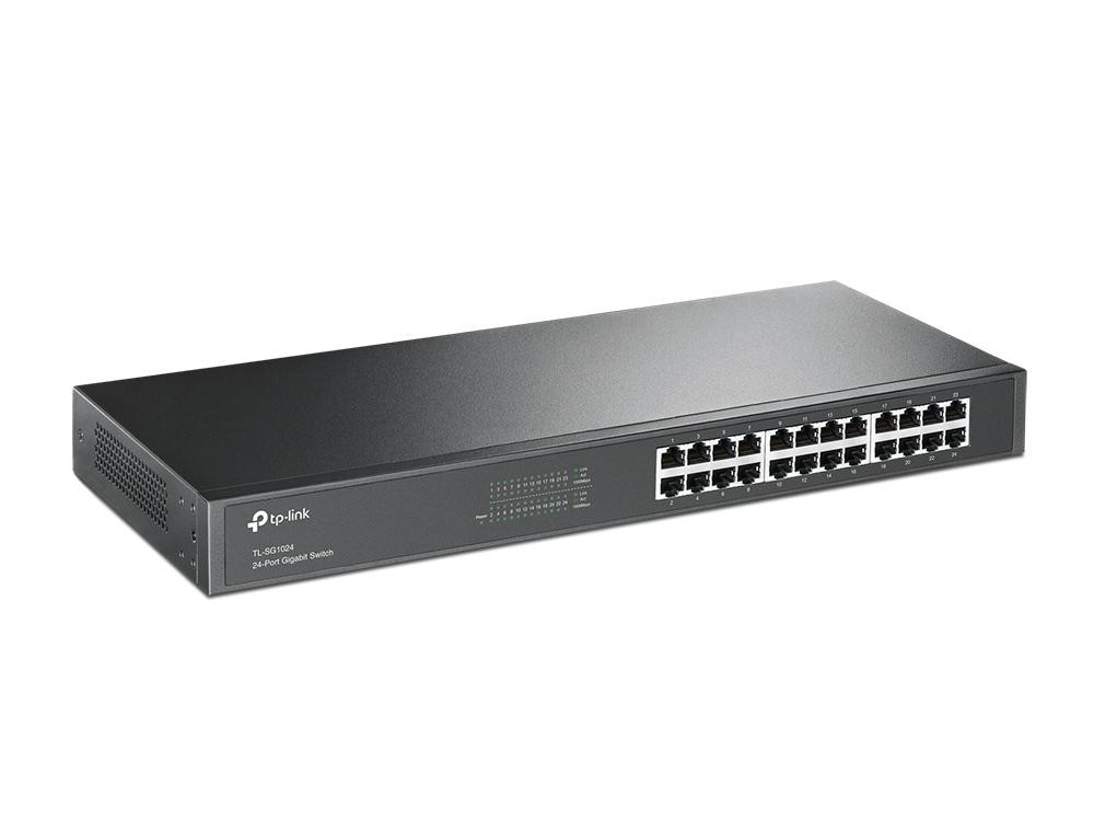 TP-Link TL-SG1024 network switch Unmanaged L2 Gigabit Ethernet (10/
