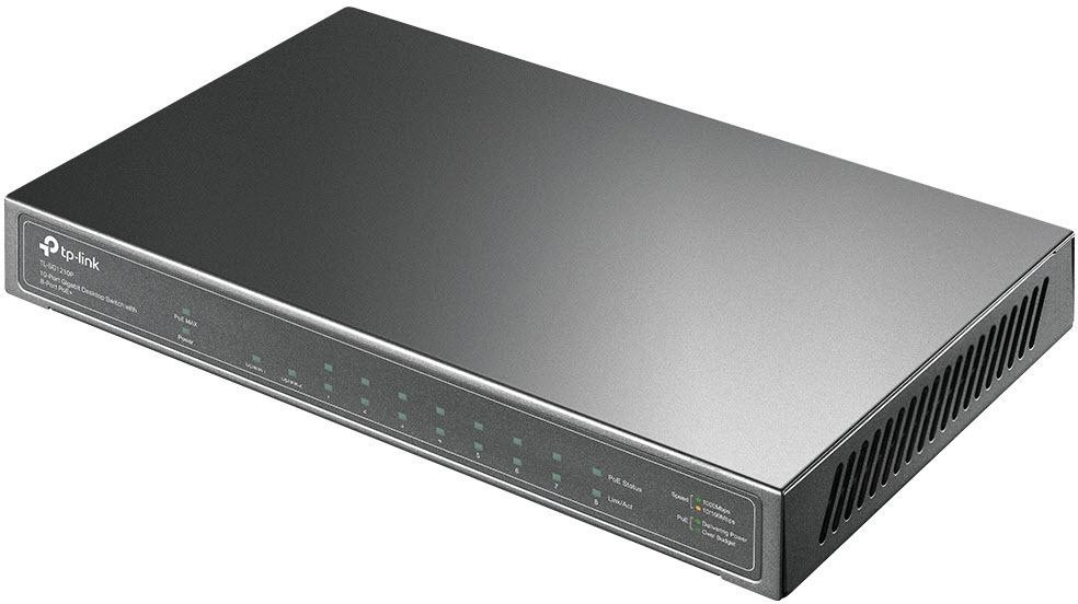 TP-Link TL-SG1210P network switch Unmanaged Gigabit Ethernet (10/100/