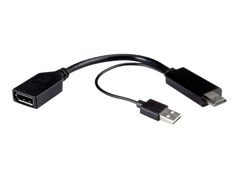 ROLINE 12.03.3147 video cable adapter 0.15 m HDMI + USB DisplayPort