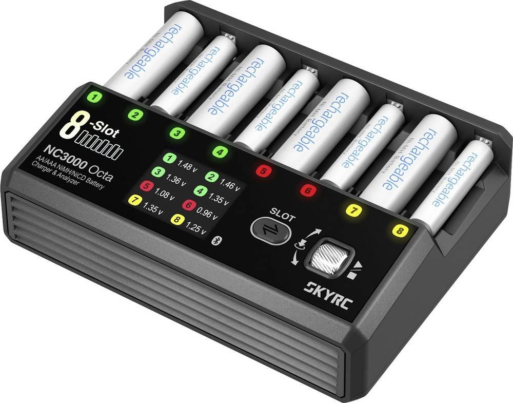 SKYRC NC3000 Octa charger NiMH, NiCd Mignon (AA), Micro (AAA)