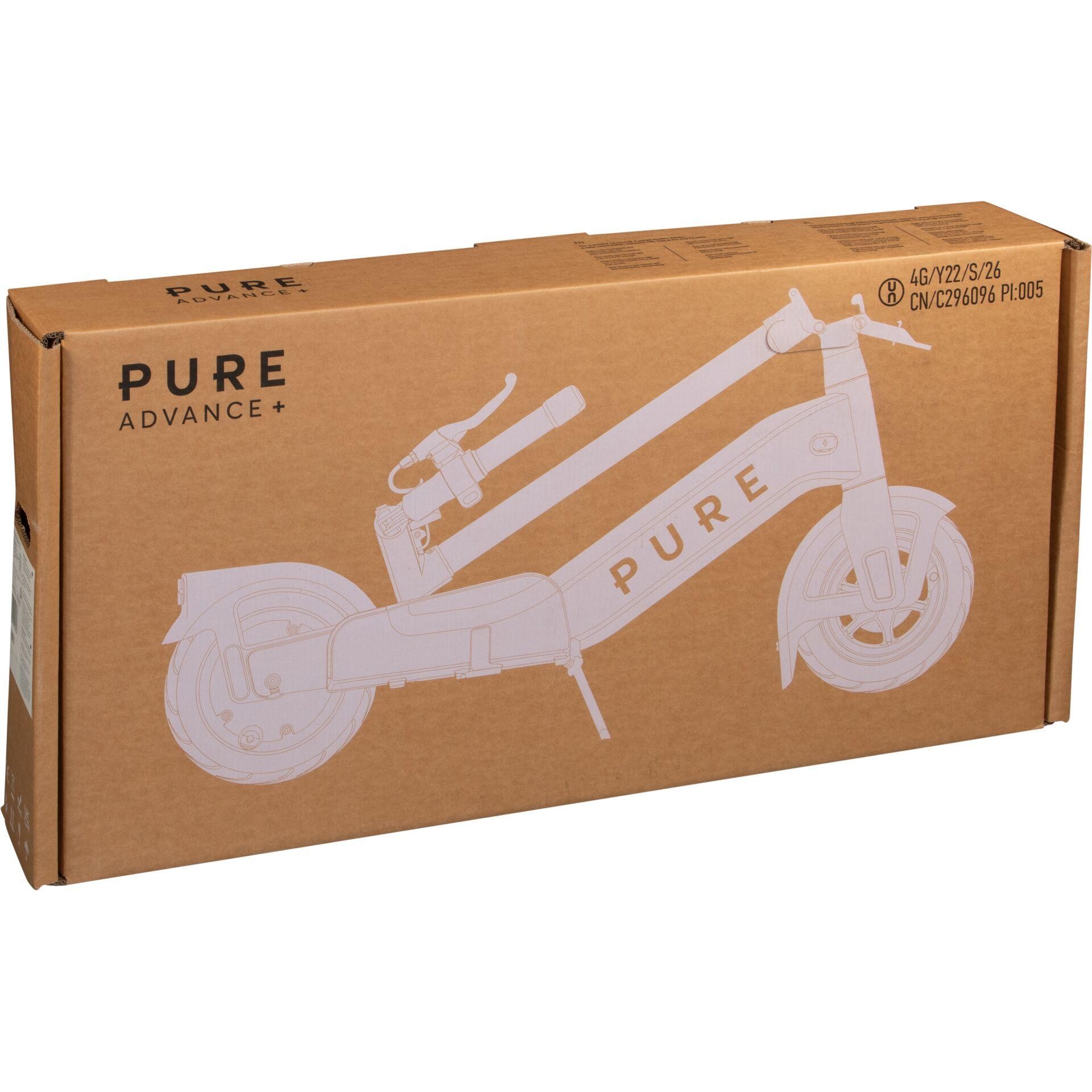 PURE Electric Advance+ Mercury Grey Elektro-Scooter