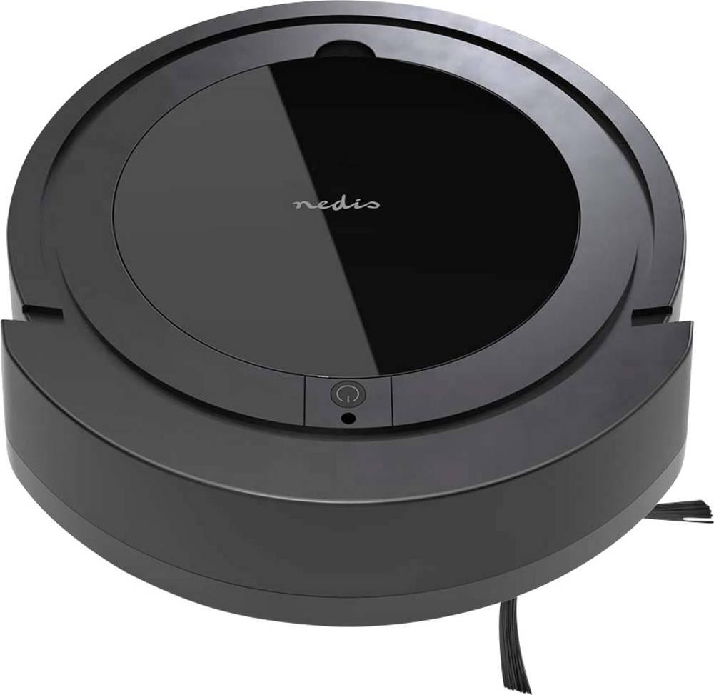 Nedis VCRO300BK Robot vacuum cleaner black Beutellos