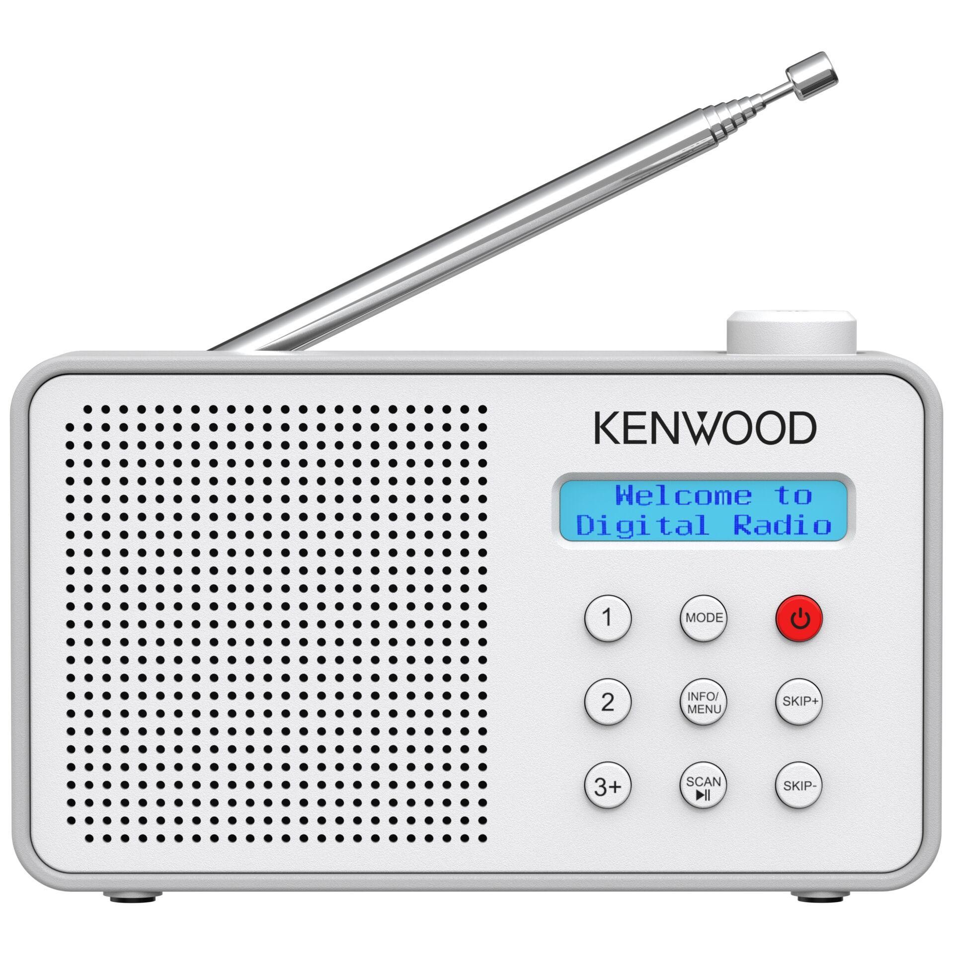 Kenwood CR-M25DAB-W radio Portable Digital White - Kenwood CR-M25DAB-