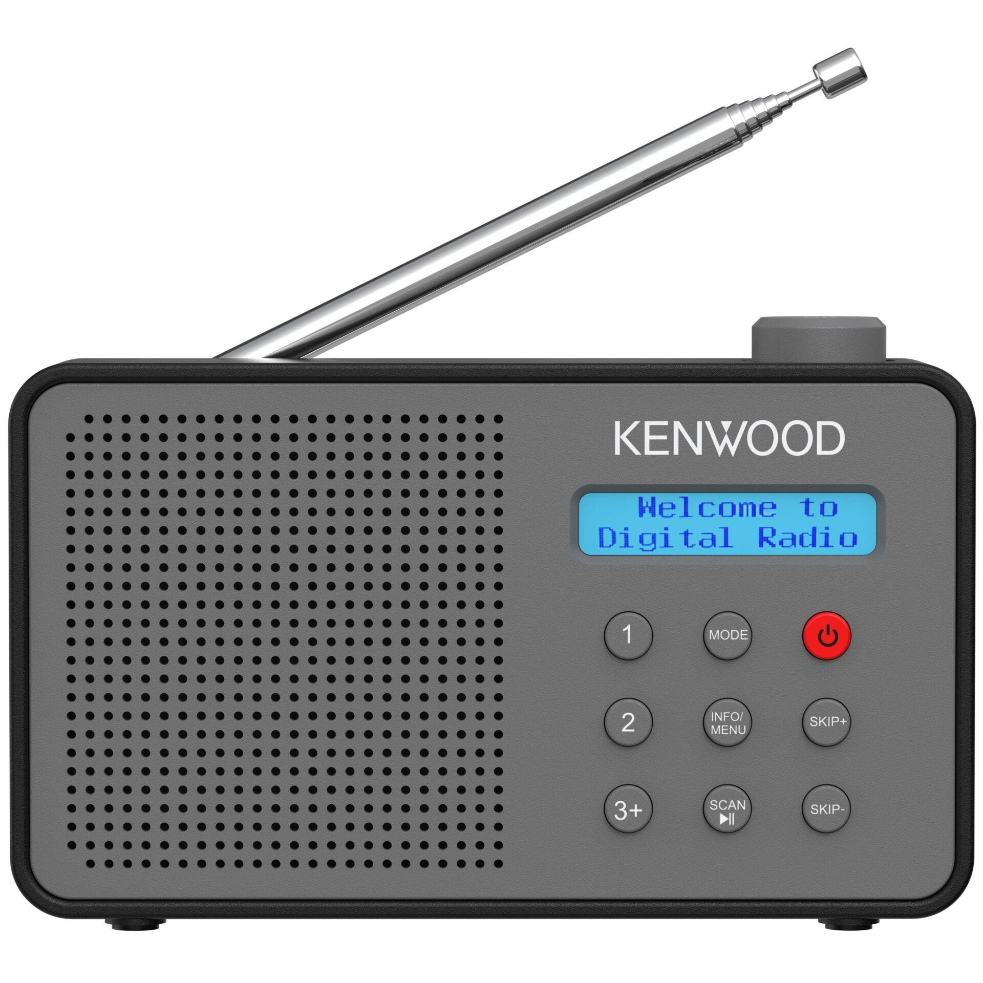 Kenwood CR-M25DAB-H radio Portable Digital Grey - Kenwood CR-M25DAB-H,