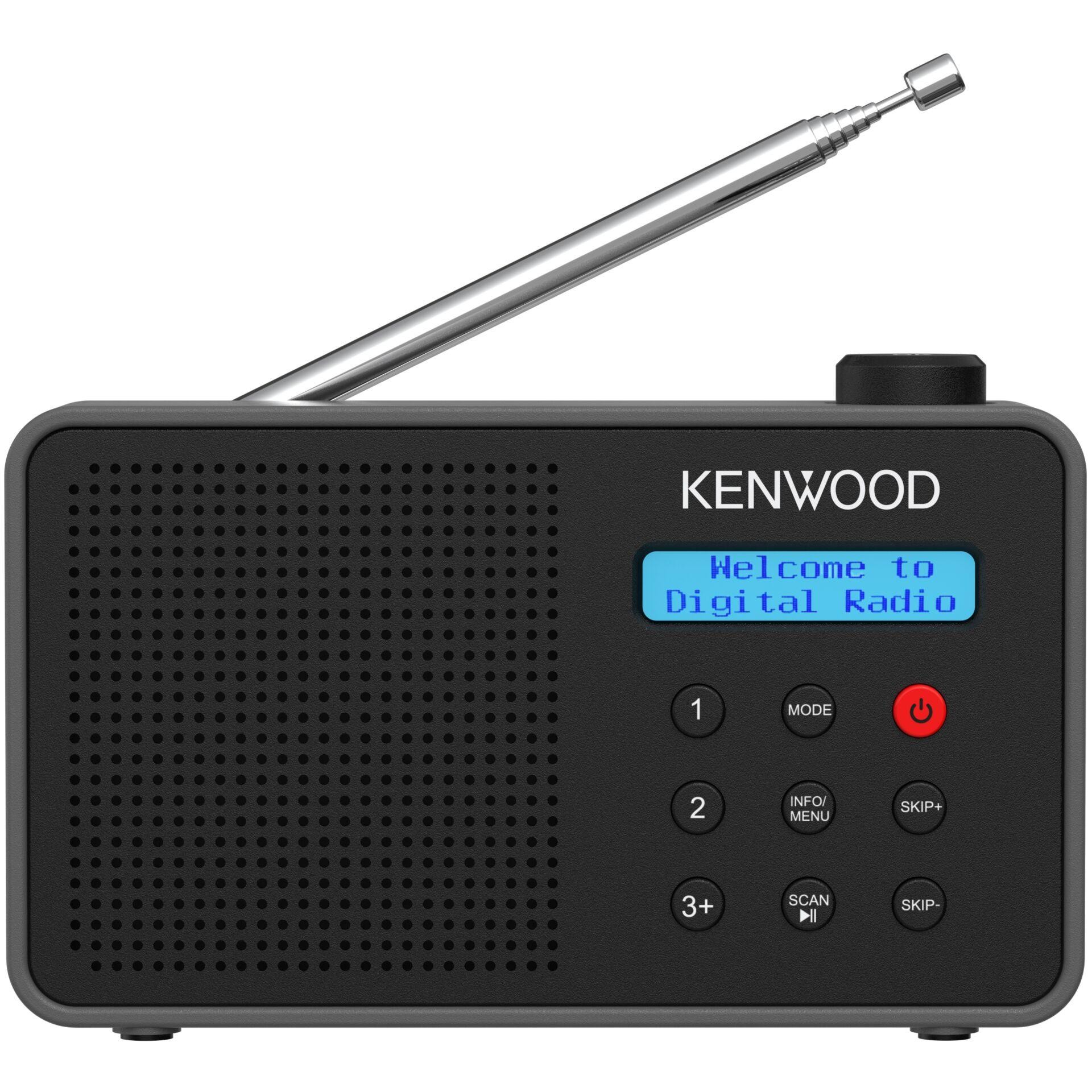 Kenwood CR-M25DAB-B radio Portable Digital Black - Kenwood CR-M25DAB-