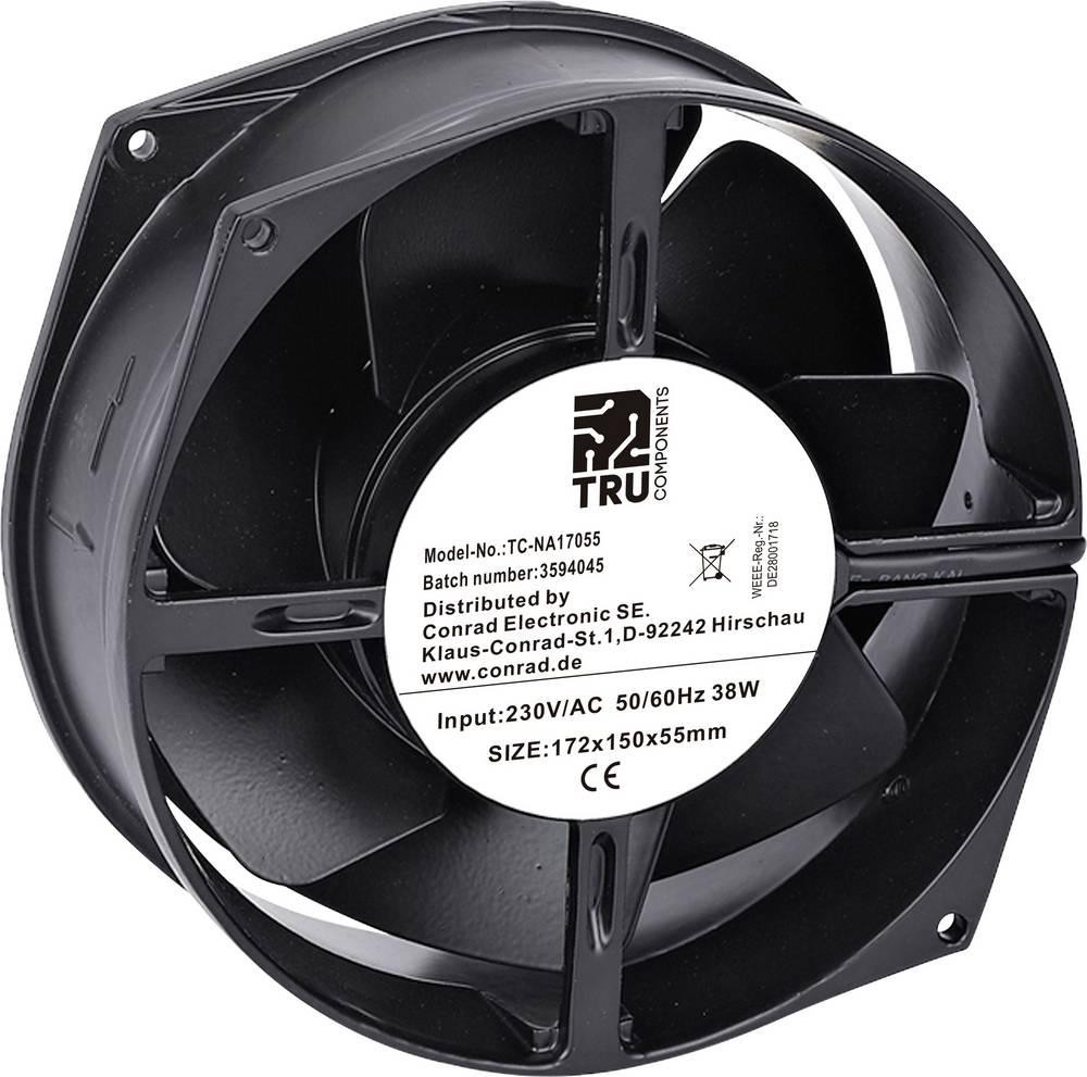 TRU COMPONENTS TC-NA17055 Axiallüfter 230 V/AC 400 m³/h (L x B x H)